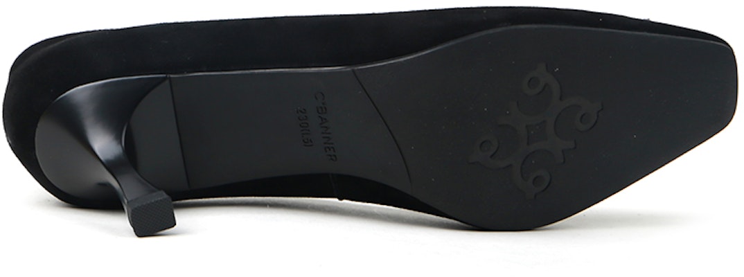 (W) C°배너 럭셔리 벨벳 6.5cm 키튼힐 (블랙) A21404706A01 Details for (W) C°배너 럭셔리 벨벳 6.5cm 키튼힐 (블랙) A21404706A01