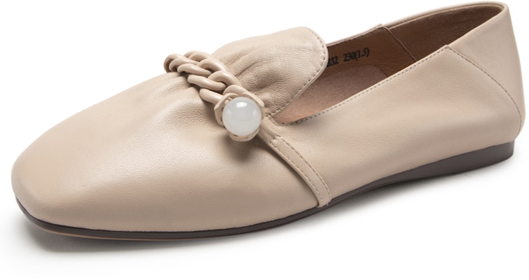 (W) C°BANNER Sepatu Loafer 'Casual Flat Bulu Domba' A23173204 1