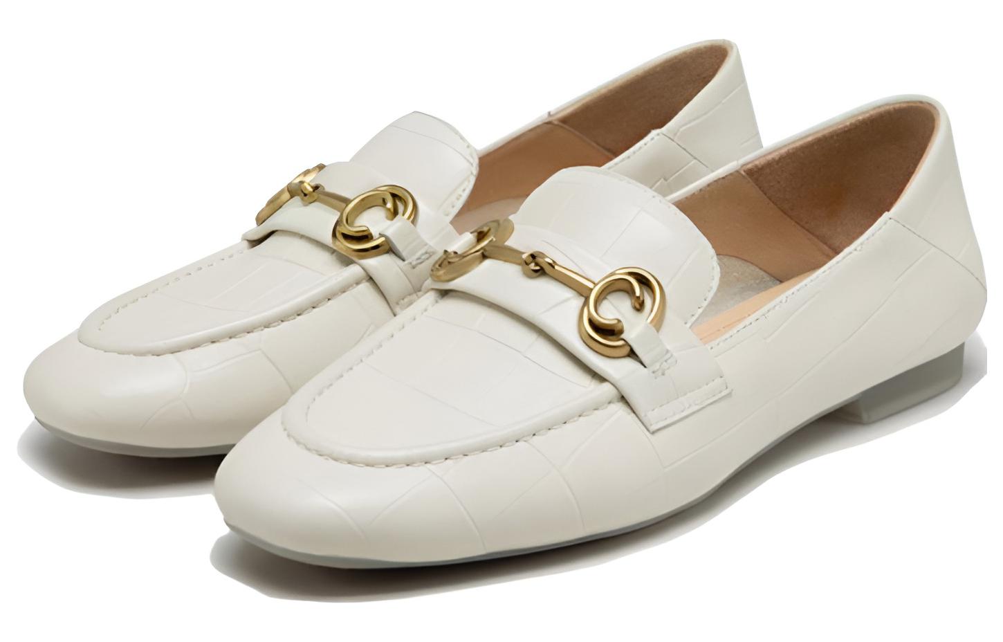 (W) C°BANNER Loafers 'Beige' 圖 2