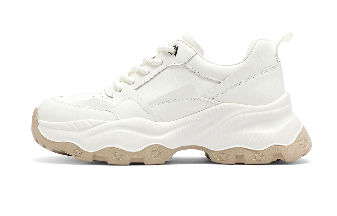 (W) C°BANNER Low-Top 'White Milk Tea'