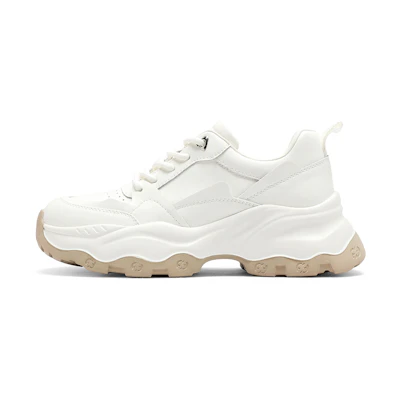 (W) C°BANNER Low-Top 'White Milk Tea'