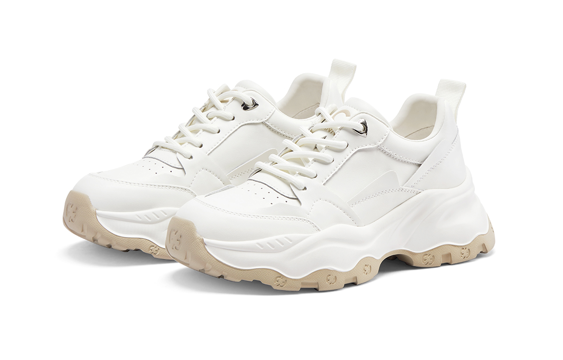 (W) C°BANNER Low-Top 'White Milk Tea' 圖 3