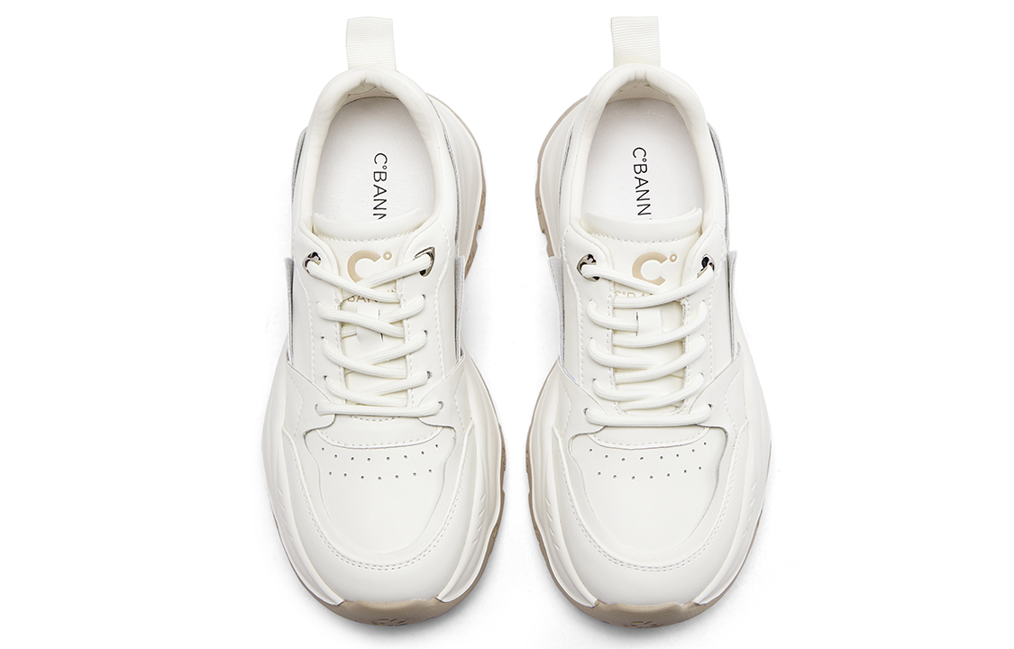 (W) C°BANNER Low-Top 'White Milk Tea' 圖 4