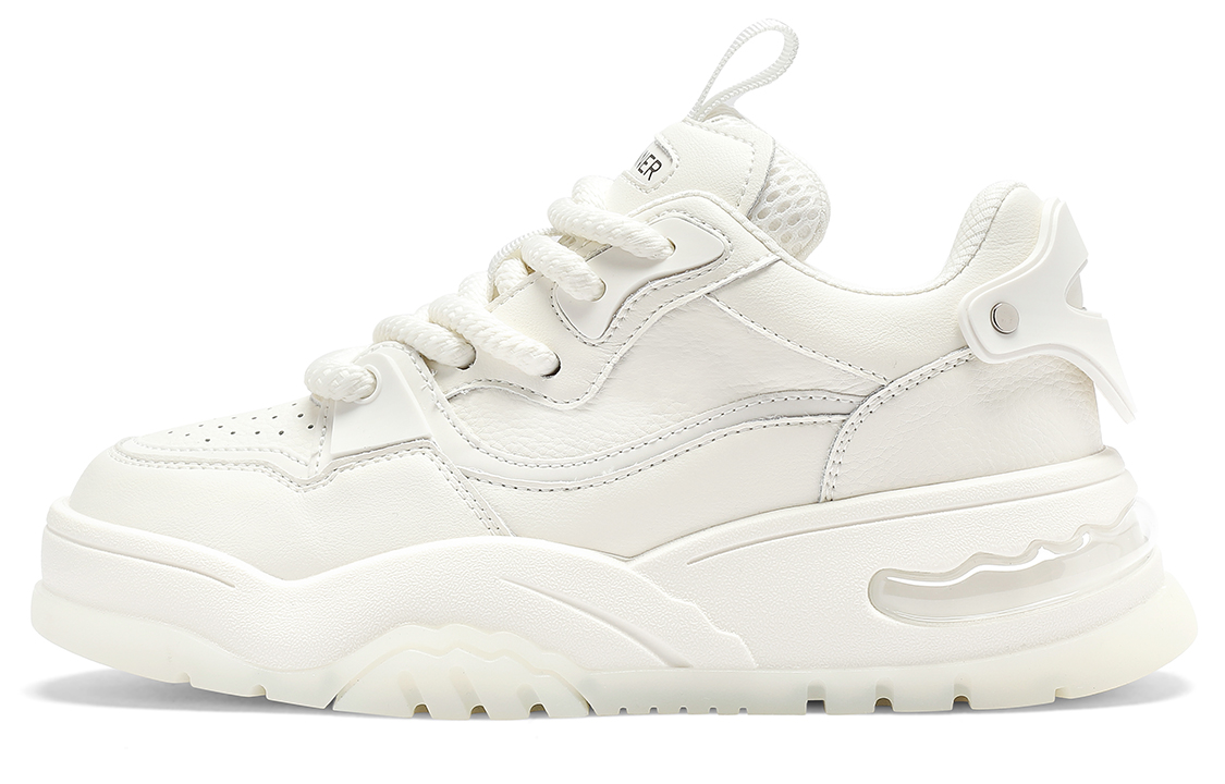 (W) C°BANNER Low-Top Fashion Air-Cushion Sneaker 'Beige'