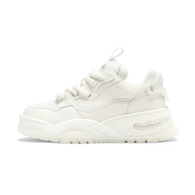 (W) C°BANNER Low-Top Fashion Air-Cushion Sneaker 'Beige'