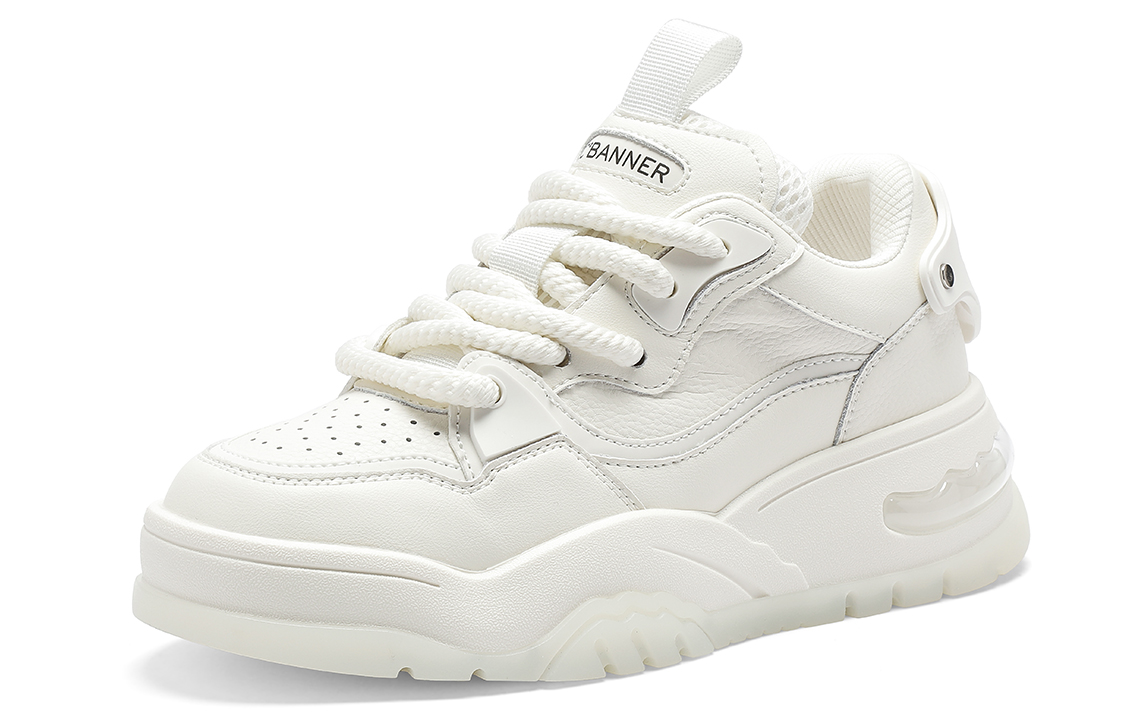 (W) C°BANNER Low-Top Fashion Air-Cushion Sneaker 'Beige' 圖 2