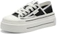 (W) C°BANNER Low-Top Platform 'Kulit Hitam' Q7033878D01