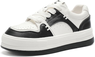 (W) C°BANNER 厚底ローカットスニーカー (ベージュ/黒) Q9133893D70 Order (W) C°BANNER 厚底ローカットスニーカー (ベージュ/黒) Q9133893D70