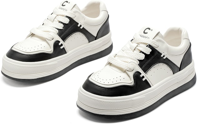 (Women) C°BANNER Low-Top Platform Sneaker 'Beige-Black' Q9133893D70 Shop (Women) C°BANNER Low-Top Platform Sneaker 'Beige-Black' Q9133893D70