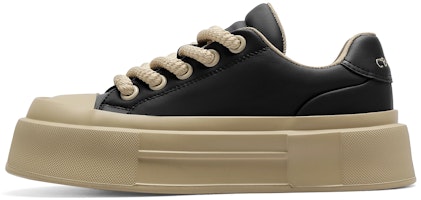(Women) C°BANNER Low-Top Platform Sneakers 'Khaki Black' QL233954DB3 (Women) C°BANNER Low-Top Platform Sneakers 'Khaki Black' QL233954DB3