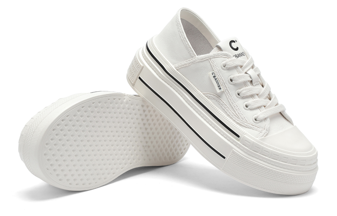 (W) C°BANNER Low-Top Sneaker 'Beige' 圖 5