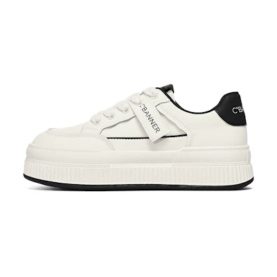 (W) C°BANNER Low-Top Sneaker 'Beige Black'