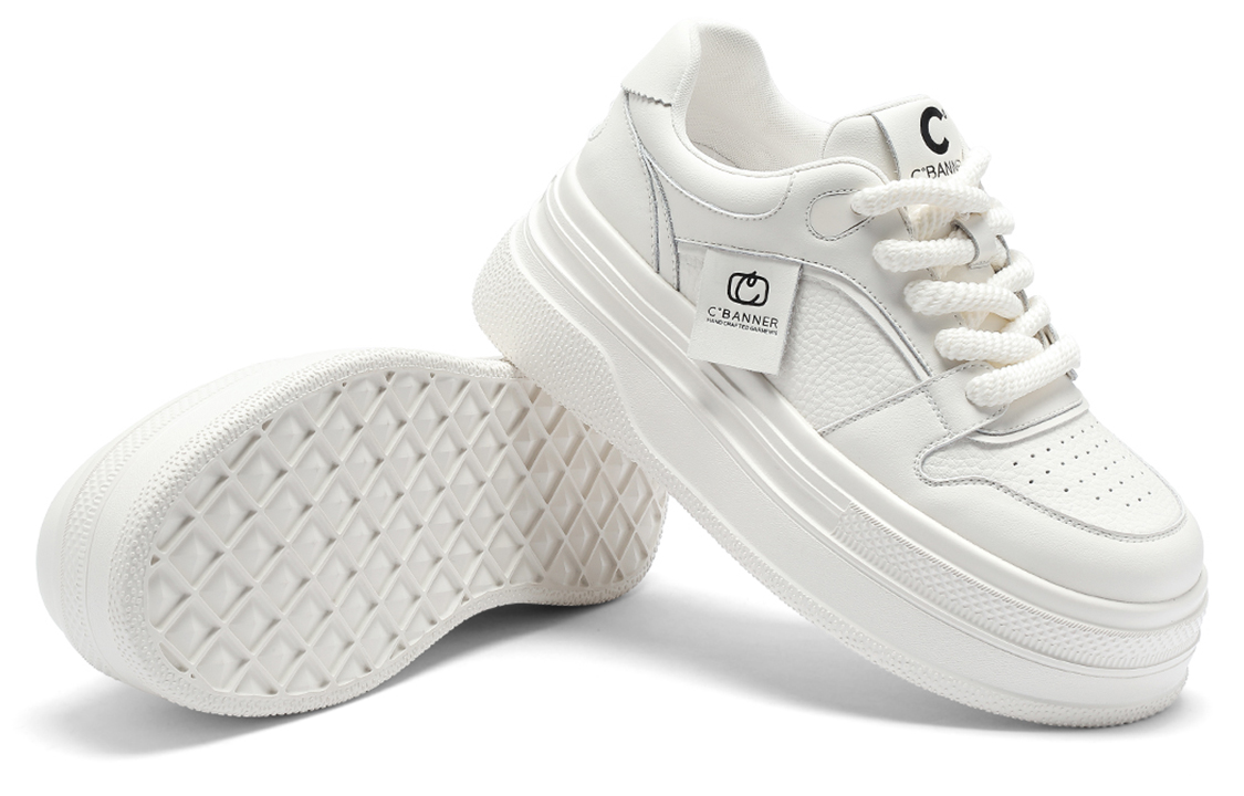(W) C°BANNER Low-Top Sneaker 'Beige Fashion' 圖 4