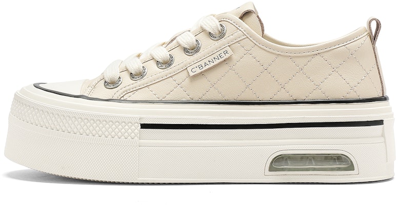 (Women) C°BANNER Low-Top Sneaker 'Milk Tea' QB733773D87 Buy (Women) C°BANNER Low-Top Sneaker 'Milk Tea' QB733773D87