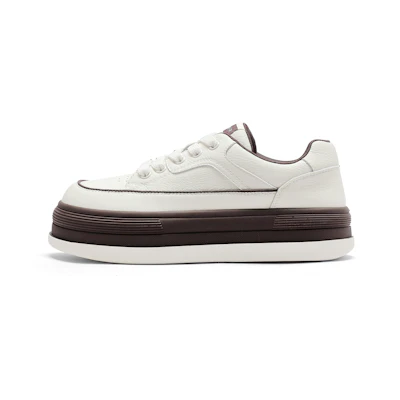 (W) C°BANNER Low-Top Sneaker 'White Rice'