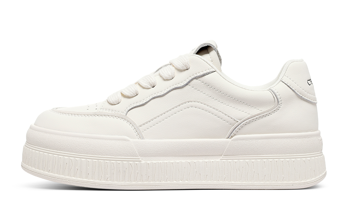 (W) C°BANNER Low-Top Sneakers 'Beige Casual'