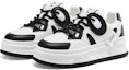 Lookbook (Women) C°BANNER Low-Top Sneakers 'Black and White Comfort' QB733006D35