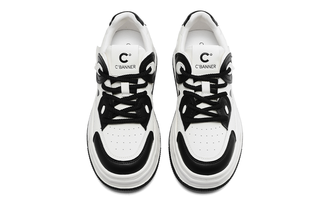 Purchase (Women) C°BANNER Low-Top Sneakers 'Black and White Comfort' QB733006D35