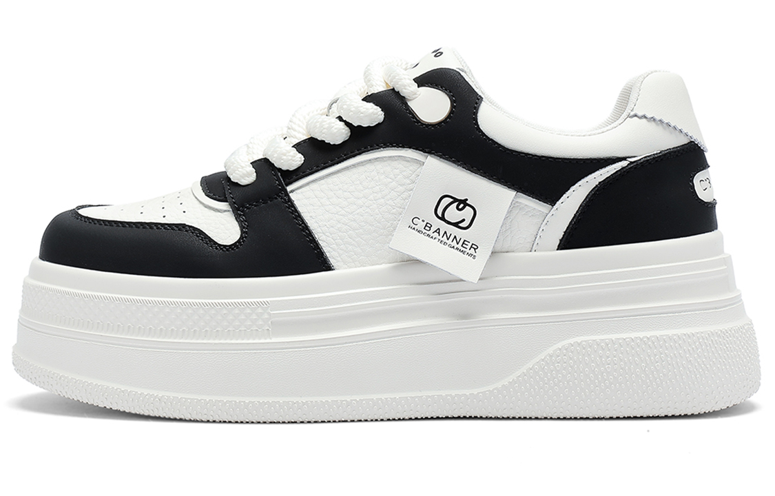 (W) C°BANNER Low-Top Sneakers 'Classic Black'