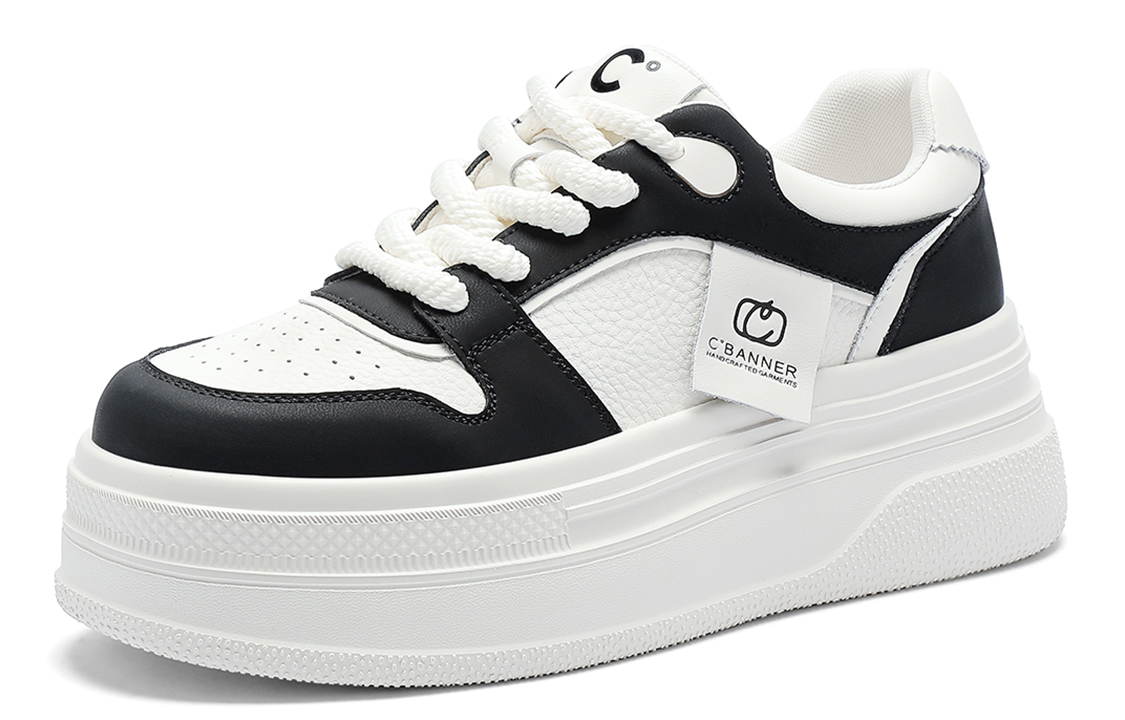 (W) C°BANNER Low-Top Sneakers 'Classic Black' 圖 2