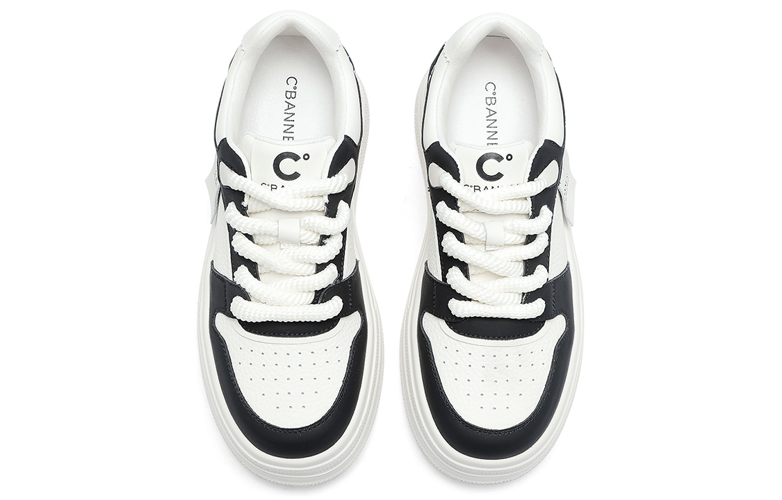 (W) C°BANNER Low-Top Sneakers 'Classic Black' 圖 4