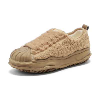 (W) C°BANNER Low-Top Sneakers 'Khaki'