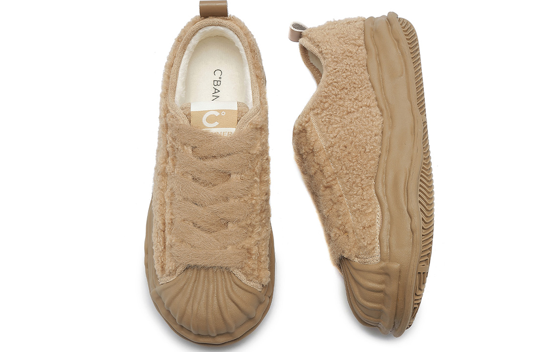 (W) C°BANNER Low-Top Sneakers 'Khaki' 圖 3