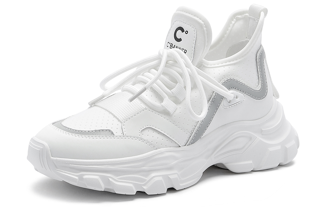 (W) C°BANNER Low 'White Dad Shoe'