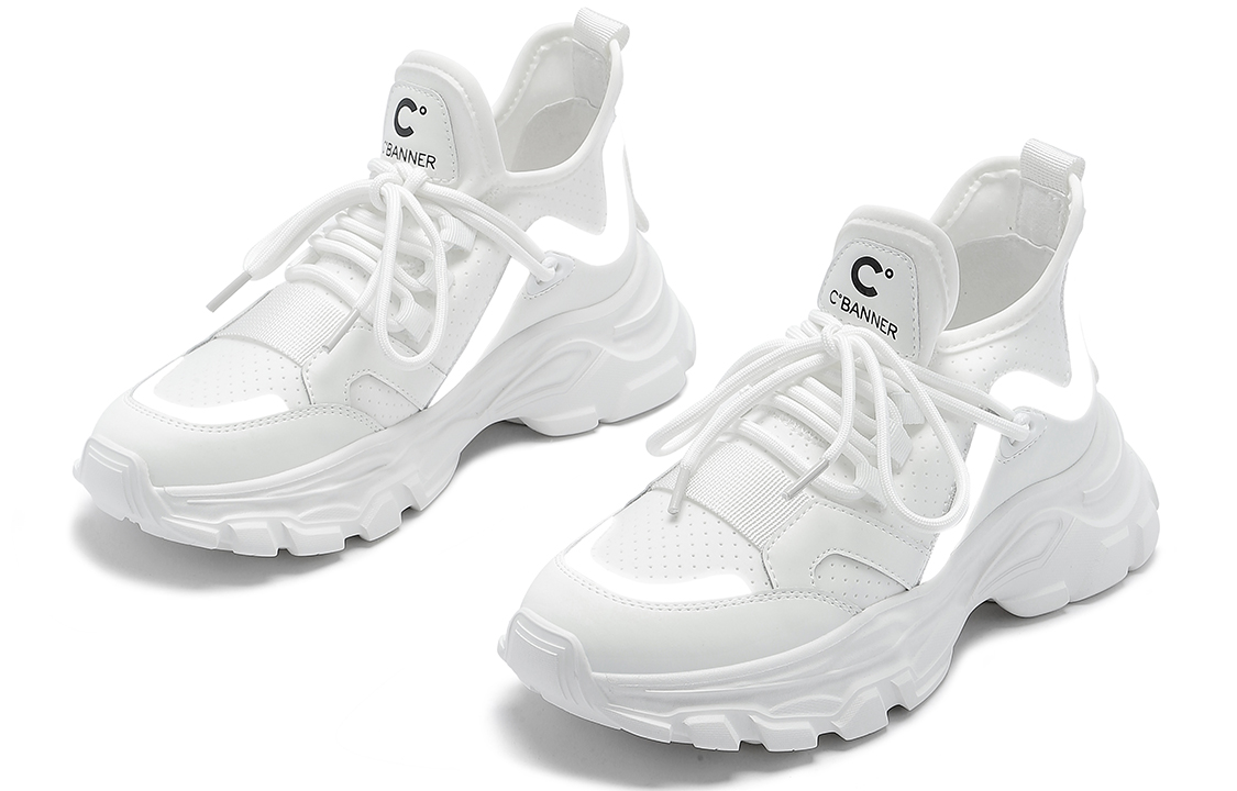 (W) C°BANNER Low 'White Dad Shoe' 圖 2