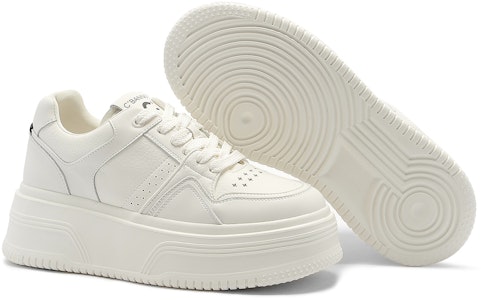 (W) C°BANNER Low 'Platform Kulit Putih' Q7031423D24 Shop (W) C°BANNER Low 'Platform Kulit Putih' Q7031423D24