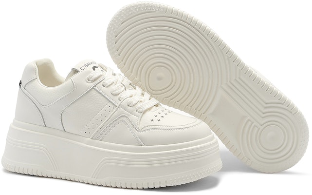 (Women) C°BANNER Low 'White Leather Platform' Q7031423D24 Shop (Women) C°BANNER Low 'White Leather Platform' Q7031423D24