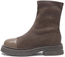 (Women) C°BANNER Low Heel Elastic Ankle Boot 'Green' A22505205B07 (Women) C°BANNER Low Heel Elastic Ankle Boot 'Green' A22505205B07
