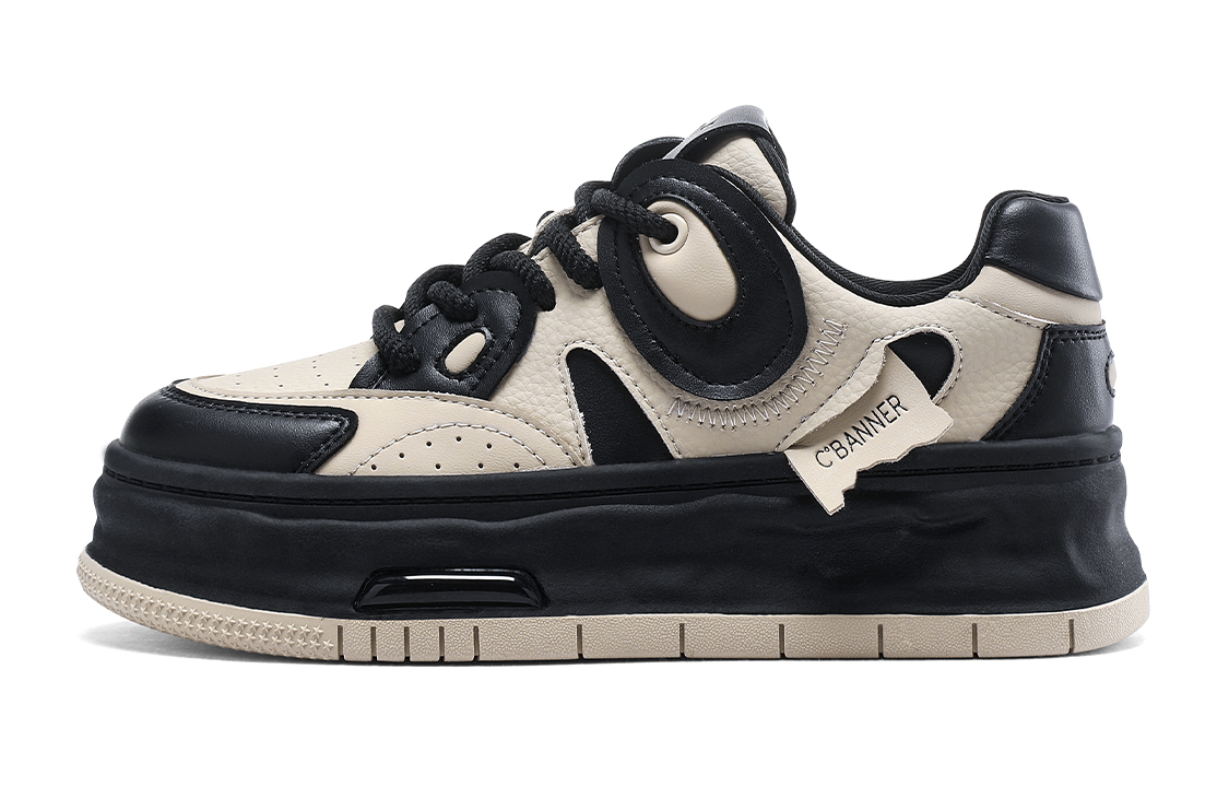 (W) C°BANNER Low Top 'Panda Colorblock'