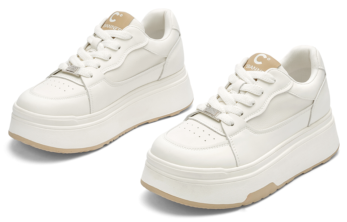 (W) C°BANNER Low Top 'White Colorblock' 圖 4