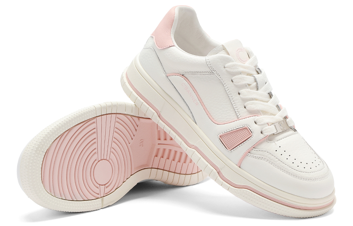 (W) C°BANNER Low Top Platform Sneaker 'Beige Pink' 圖 5