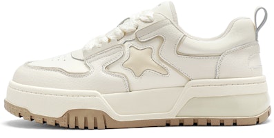 (Women) C°BANNER Low Top Platform Sneakers 'Beige Comfort' QK433588D73 (Women) C°BANNER Low Top Platform Sneakers 'Beige Comfort' QK433588D73