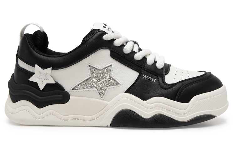 (W) C°BANNER Low Top Slip-On Sneakers 'Shiny Stars' 圖 2