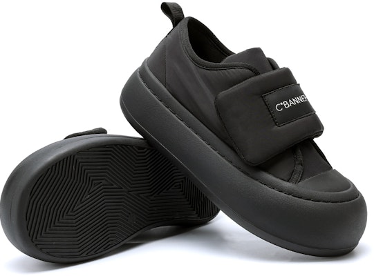 (Women) C°BANNER Low Top Sneaker 'Black Fabric Casual' Q8223374D01 Shop (Women) C°BANNER Low Top Sneaker 'Black Fabric Casual' Q8223374D01