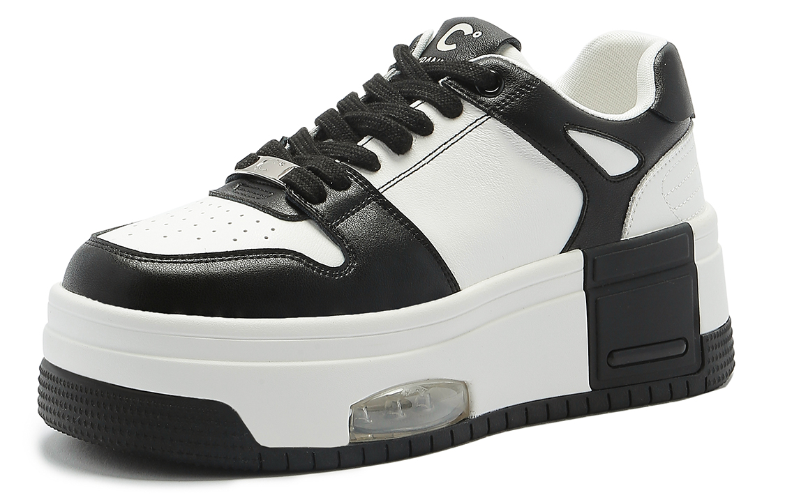 (W) C°BANNER Low Top Sneaker 'Black White'