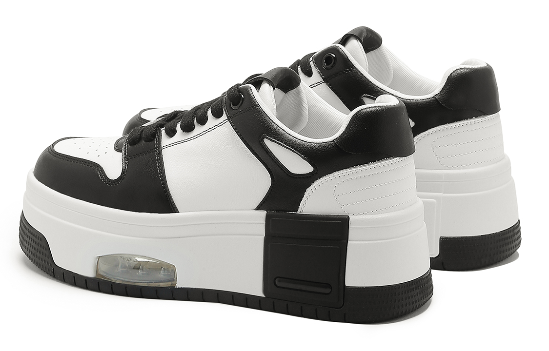 (W) C°BANNER Low Top Sneaker 'Black White' 圖 3