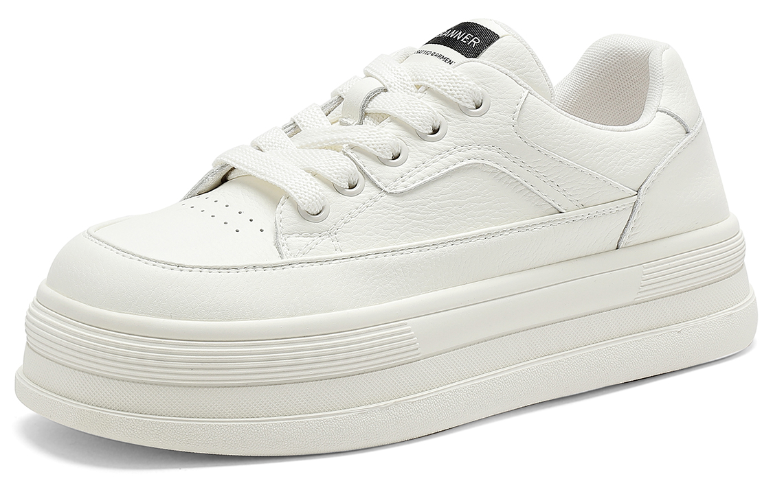 (W) C°BANNER Low Top Sneaker 'White' 圖 2