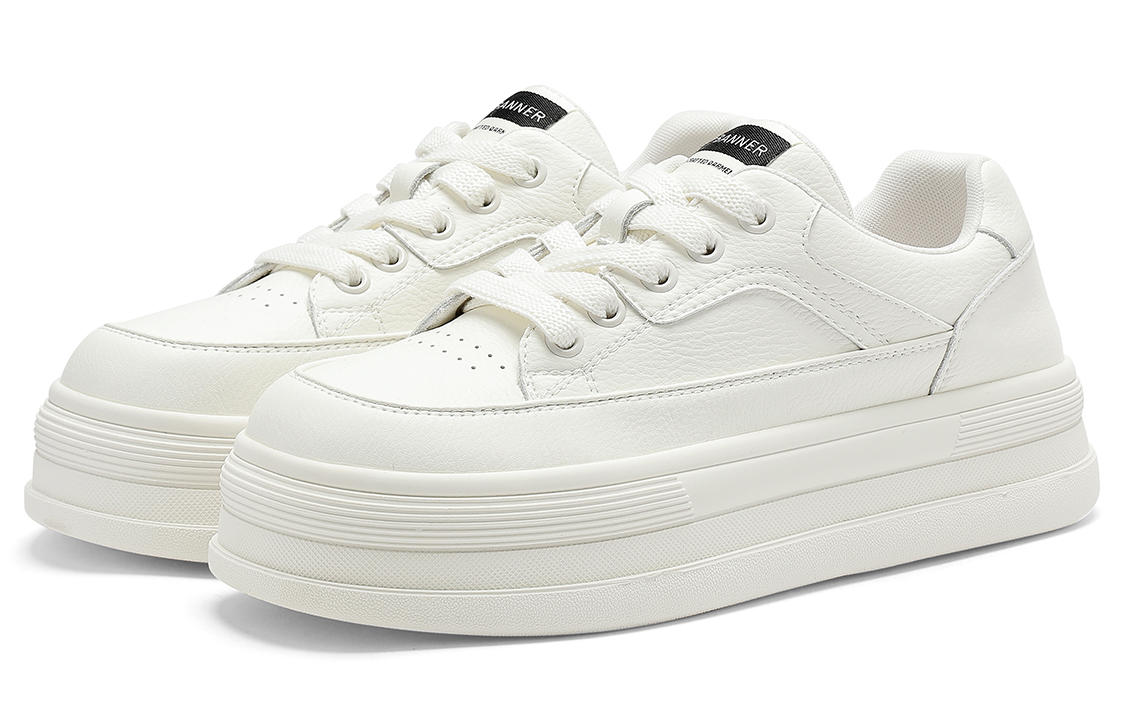 (W) C°BANNER Low Top Sneaker 'White' 圖 3