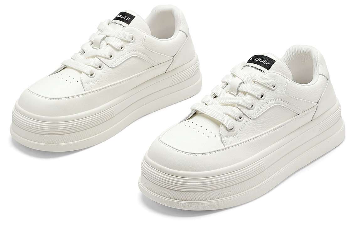 (W) C°BANNER Low Top Sneaker 'White' 圖 4