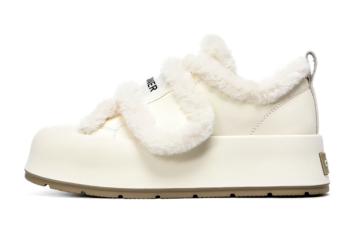 Buy (Women) C°BANNER Magic Tape Leather Low-Top 'Warm Comfort' QL333127M24