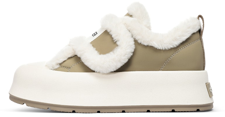 (Women) C°BANNER Magic Tape Leather Low-Top 'Warm Comfort' QL333127M24 3