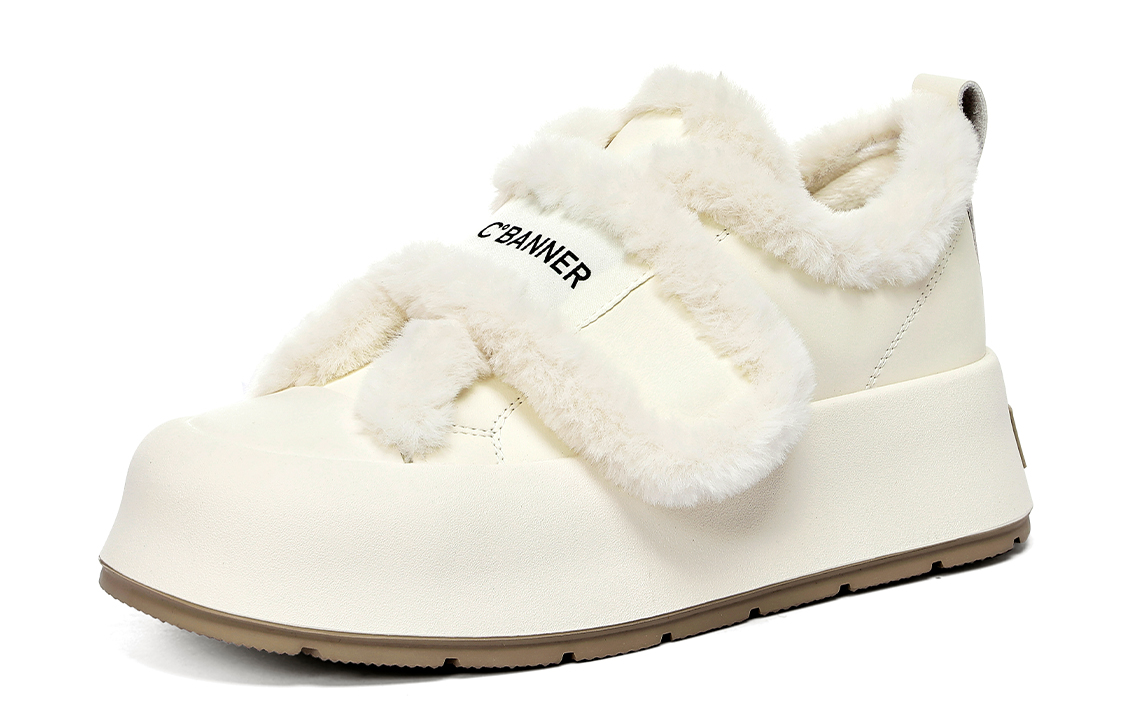 Order (Women) C°BANNER Magic Tape Leather Low-Top 'Warm Comfort' QL333127M24