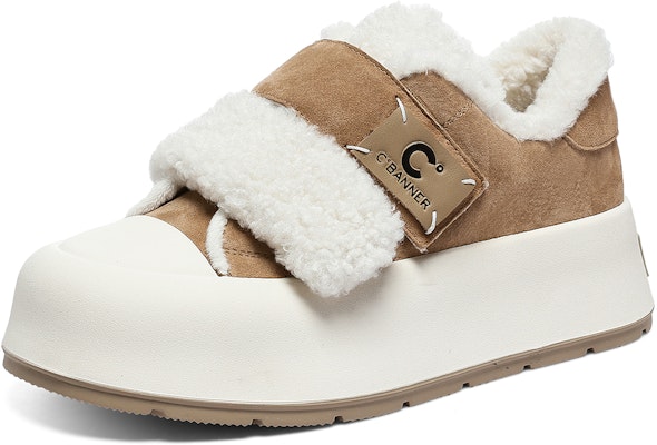 (Women) C°BANNER Magic Tape Leather Low-Top 'Warm Comfort' QL333127M24 14