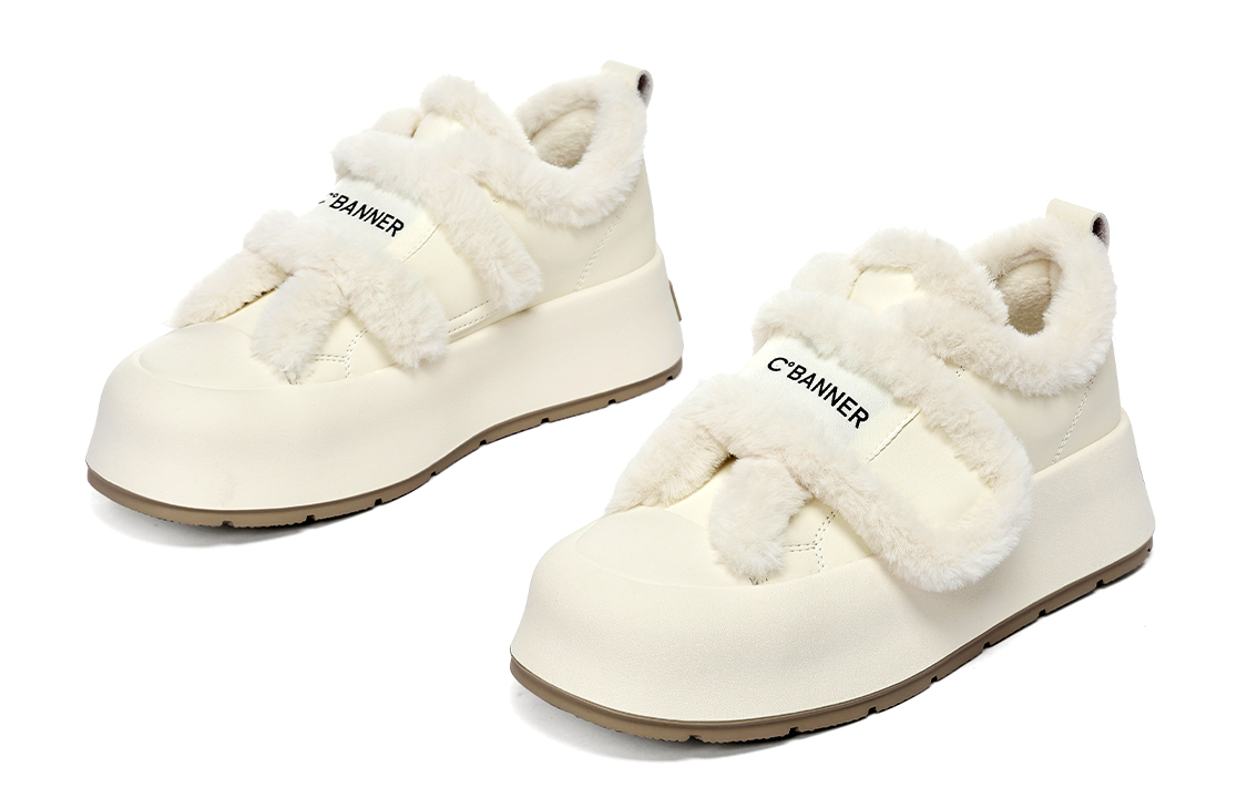 Shop (Women) C°BANNER Magic Tape Leather Low-Top 'Warm Comfort' QL333127M24