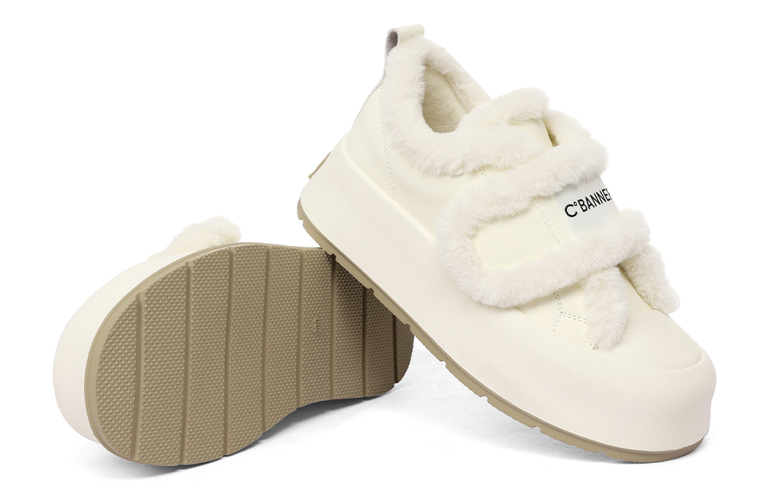 Purchase (Women) C°BANNER Magic Tape Leather Low-Top 'Warm Comfort' QL333127M24