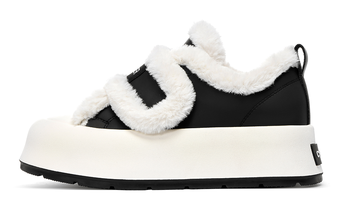 Details for (Women) C°BANNER Magic Tape Leather Low-Top 'Warm Comfort' QL333127M24